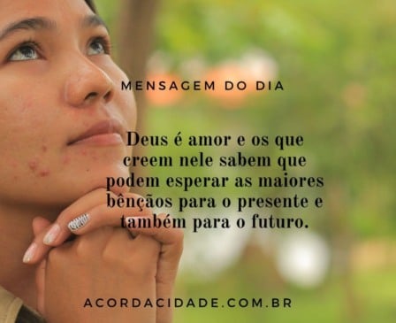 Mensagem de reflexão