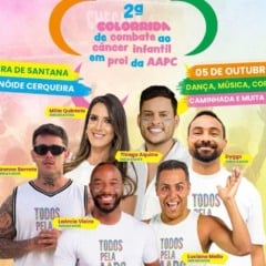 Corrida Colorida em prol da AAPC será realizada em outubro