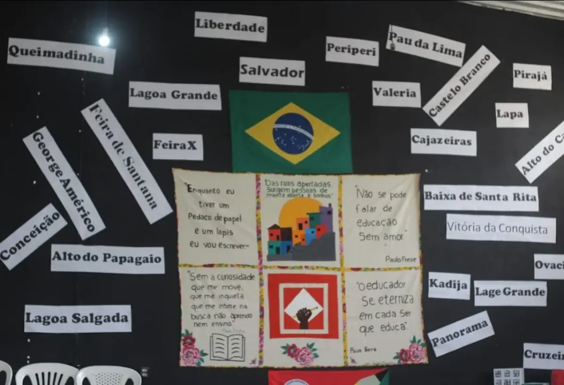 Jornada da Alfabetização em bairros de Feira - vânia Vitória