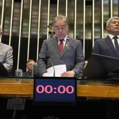 José Ronado, Zé Neto, Jerônimo Sessão solene Brasília aniversário de Feira