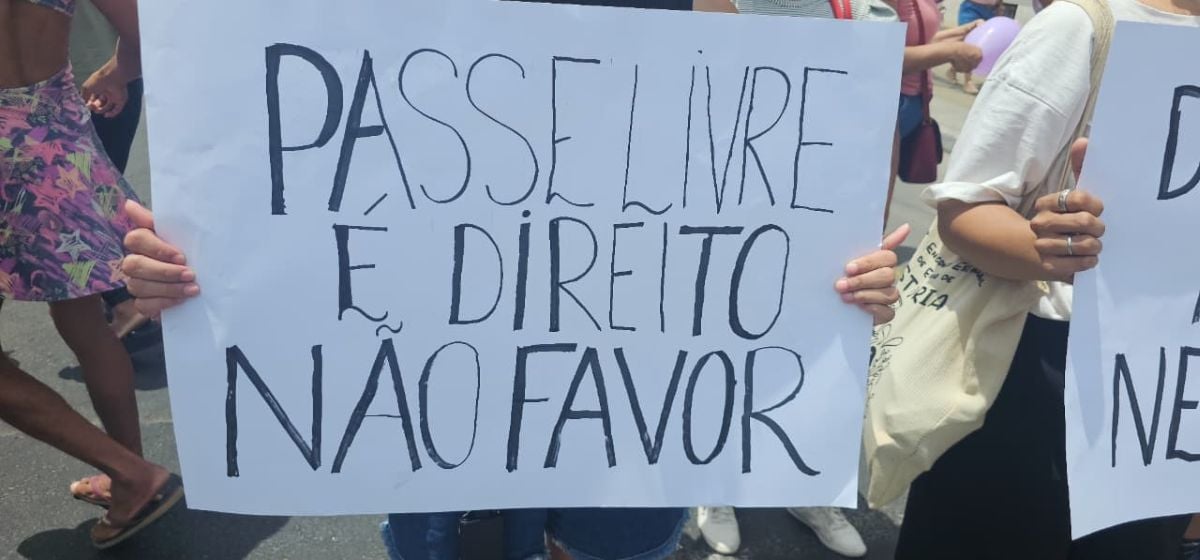Manifestação do Passe Livre