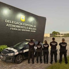 Preso homem acusado de violência doméstica em Feira de Santana