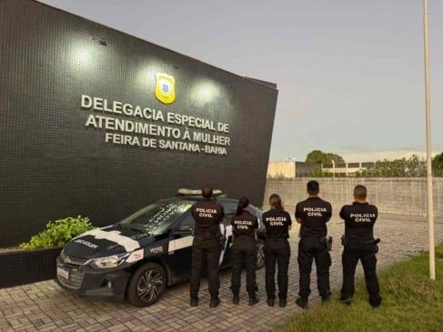 Preso homem acusado de violência doméstica em Feira de Santana