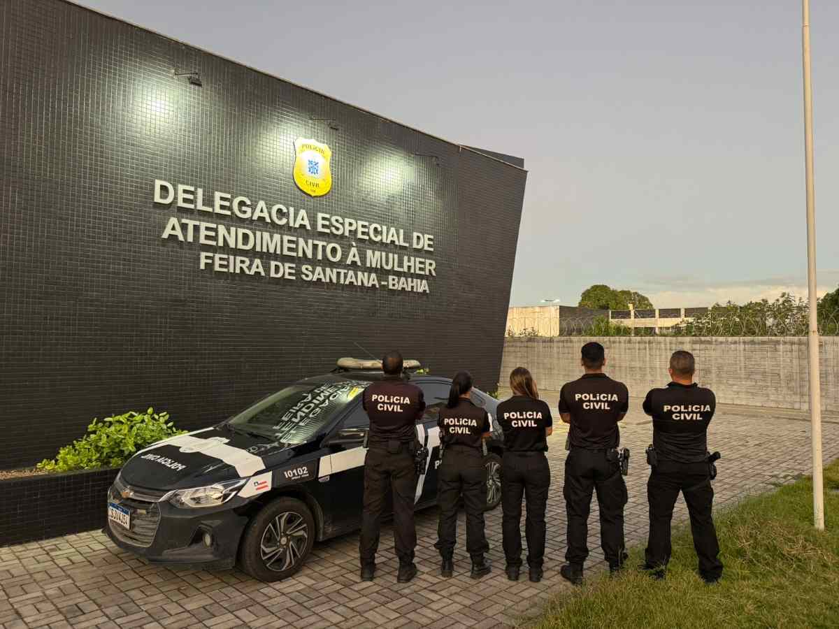 Preso homem acusado de violência doméstica em Feira de Santana