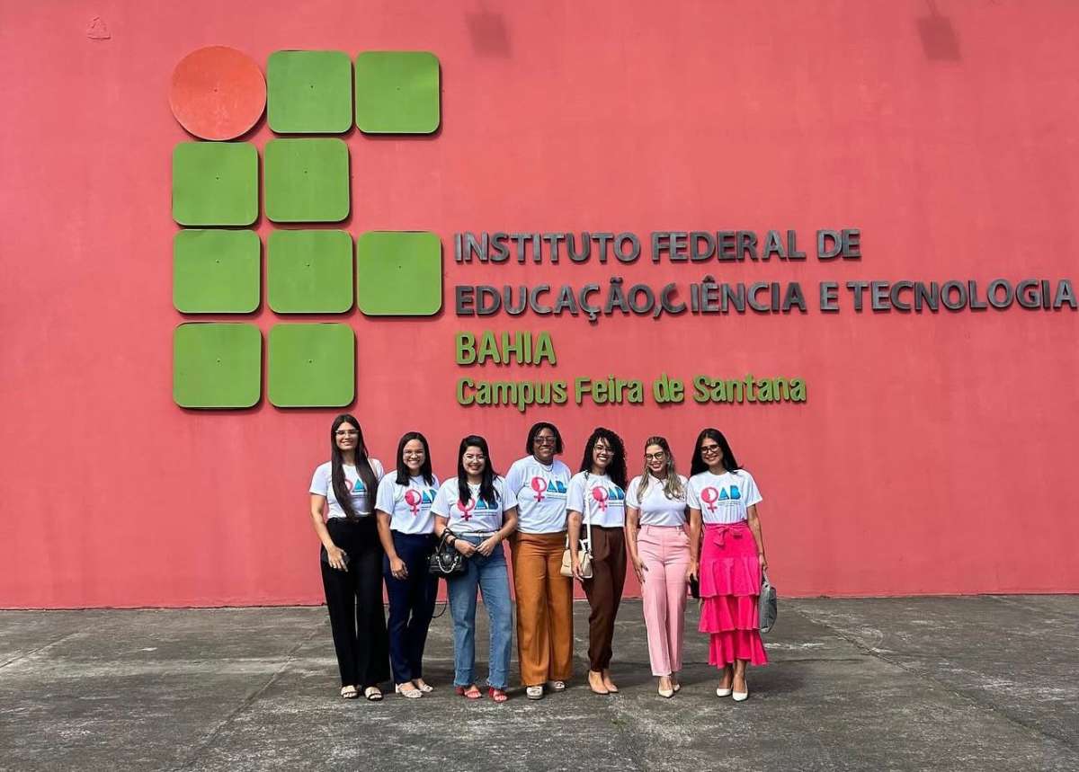 Comissão em Defesa dos Direitos das Mulheres da OAB Feira realiza palestra no IFBA