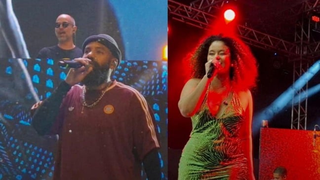 Rachel Reis e Russo Passapusso