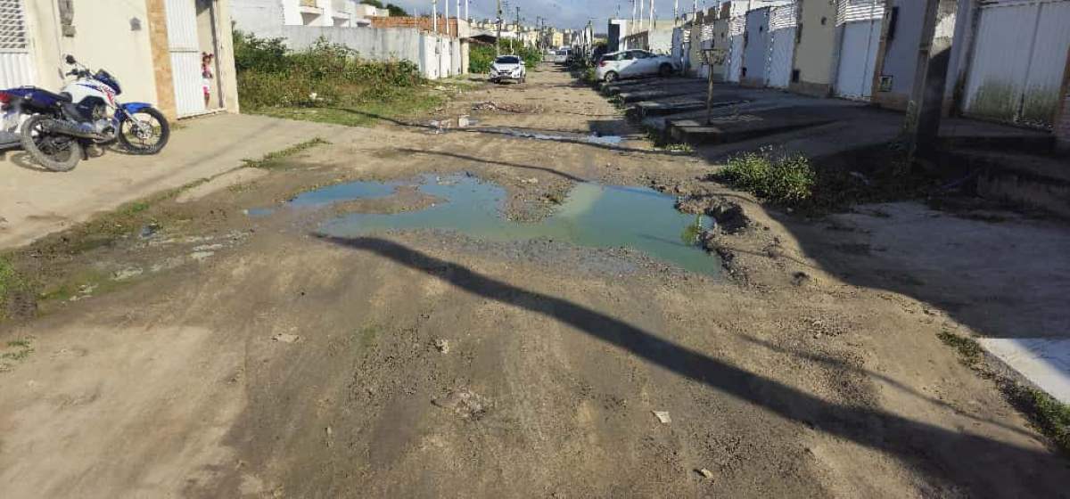 Rua Codajás, no bairro Conceição II