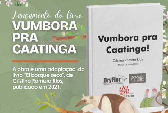 Livro infantil que traz a importância da preservação da Caatinga é lançado na Flifs