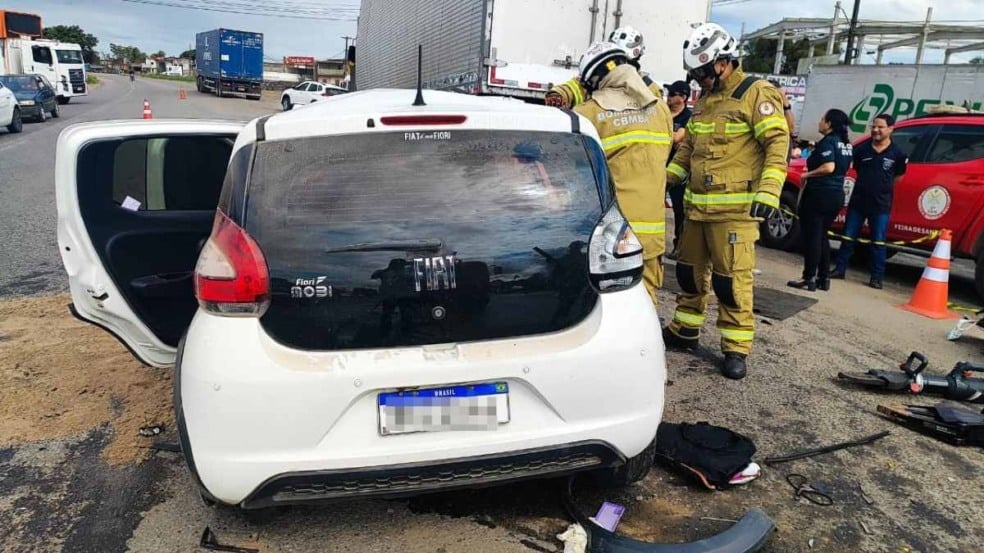 Acidente na BR-101