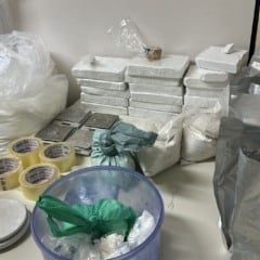 apreensão de drogas - Cocaína