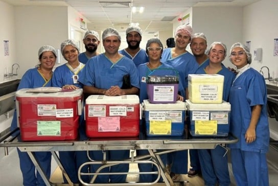 Hospital Clériston Andrade lidera doações de órgãos e de córneas em 2025 na Bahia