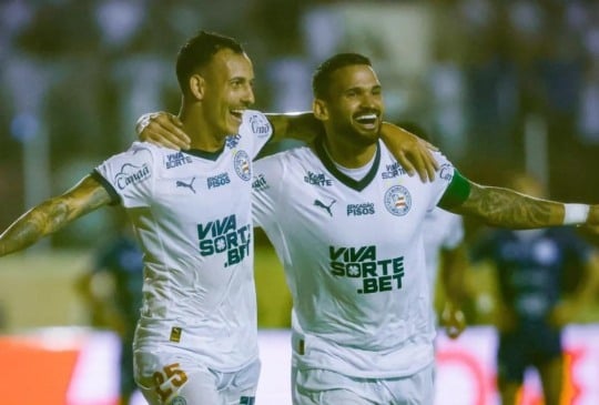 Copa do Nordeste: Bahia vence Confiança por 4 a 1 e ganha vantagem para o título