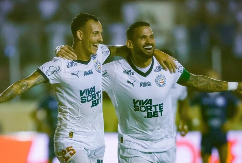 Copa do Nordeste: Bahia vence Confiança por 4 a 1 e ganha vantagem para o título