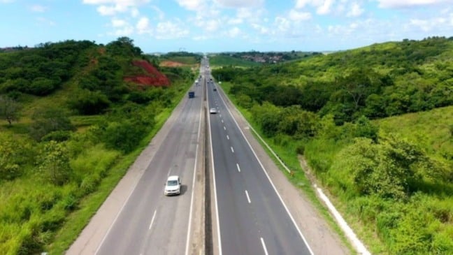 Duplicação da BR-101 será no trecho entre PE/AL/SE/BA - Foto: Divulgação/DNIT
