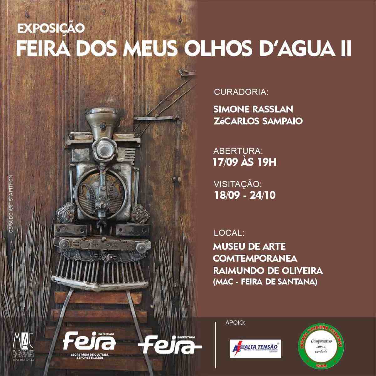 Museu de Arte Contemporânea recebe exposição 'Feira dos Meus Olhos D’Água II'