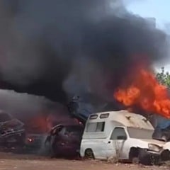 Incêndio em Estacionamento