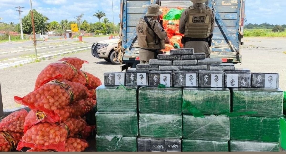 PRE apreende mais de meia tonelada de cocaína e prende suspeito