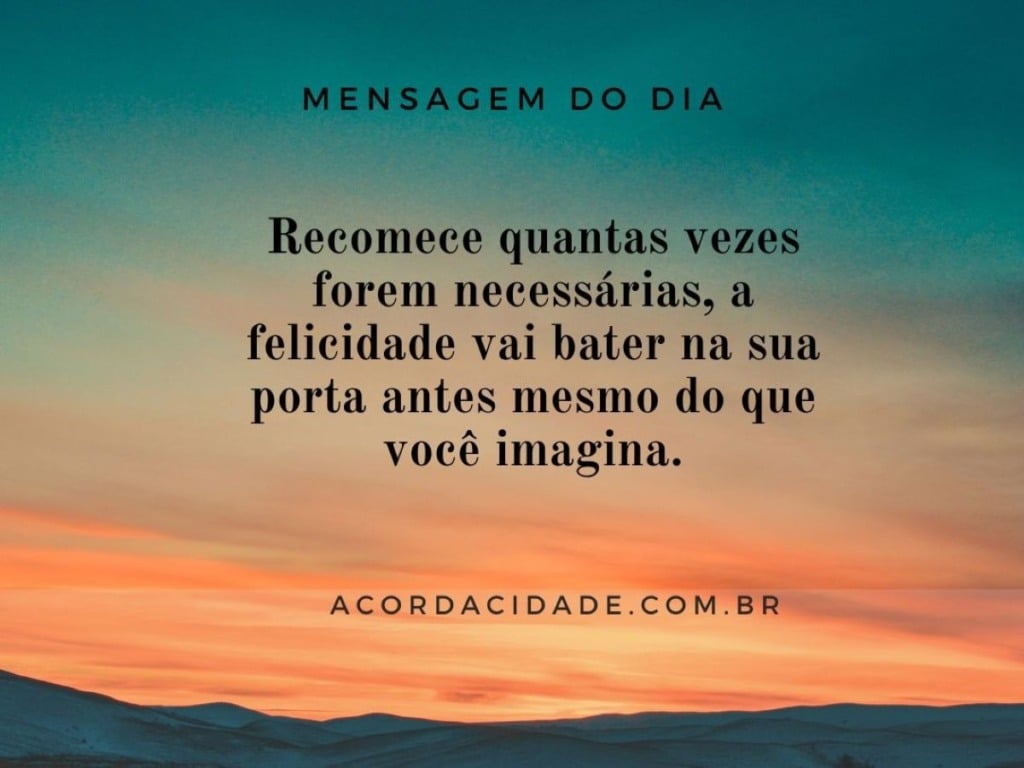 mensagem de reflexã