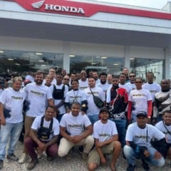 Motociata chama atenção para índice de acidentes com motocicletas em Feira de Santana