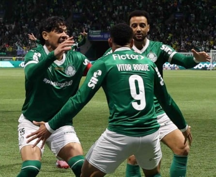 Palmeiras goleia Inter e assume vice-liderança do Campeonato Brasileiro