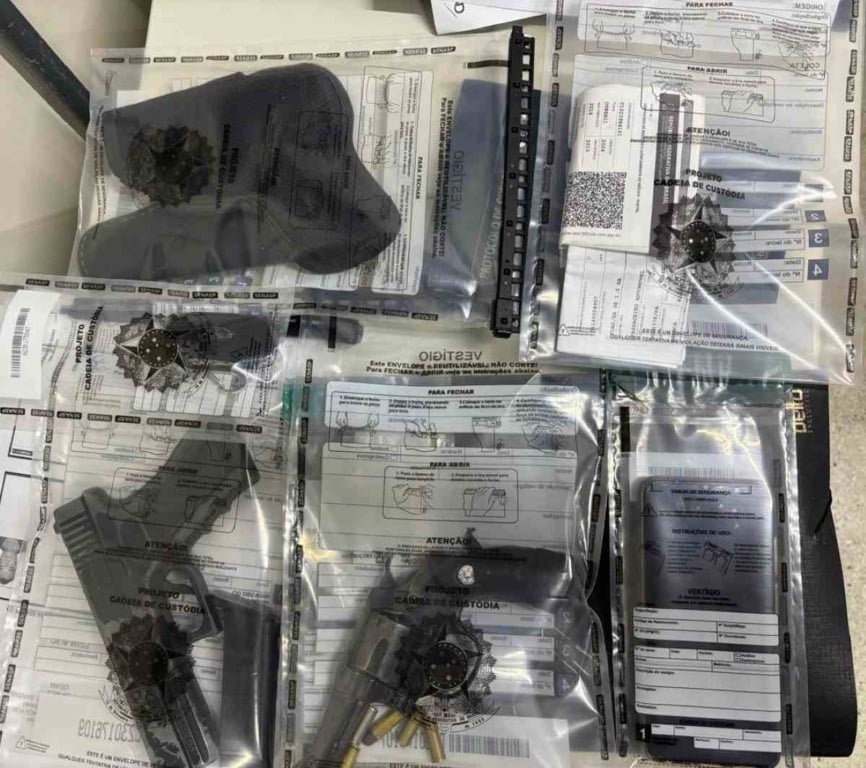Homem é preso em flagrante por posse ilegal de arma após ameaçar ex-companheira em Feira de Santana