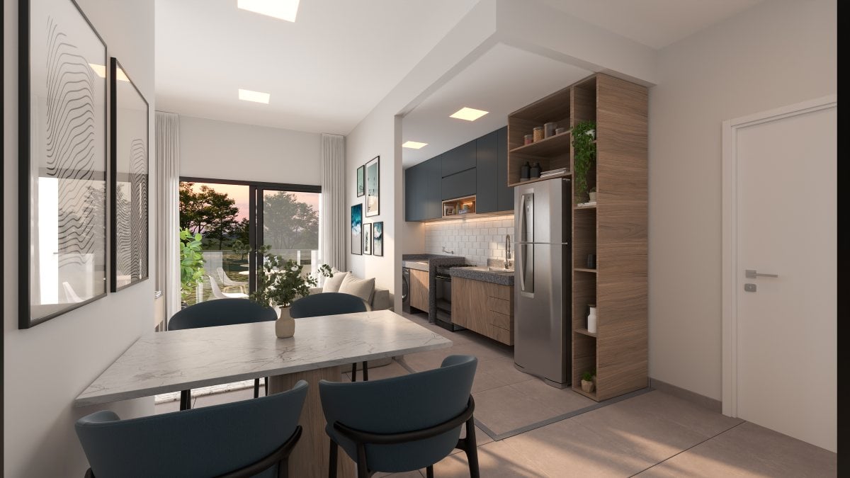 Apartamentos com varanda e localização estratégica em Feira de Santana; confira os diferenciais do Smart Papagaio
