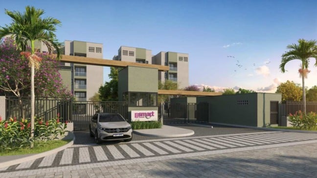 Apartamentos com varanda e localização estratégica em Feira de Santana; confira os diferenciais do Smart Papagaio