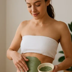 Argila verde na barriga: como usar para desinchar e firmar a pele