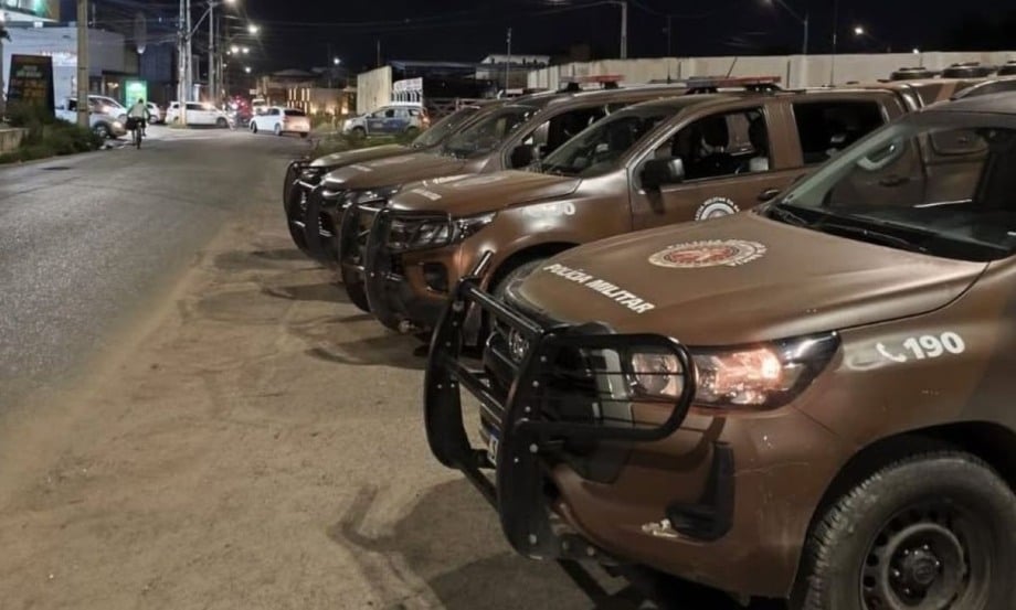 policiamento no bairro Conceição