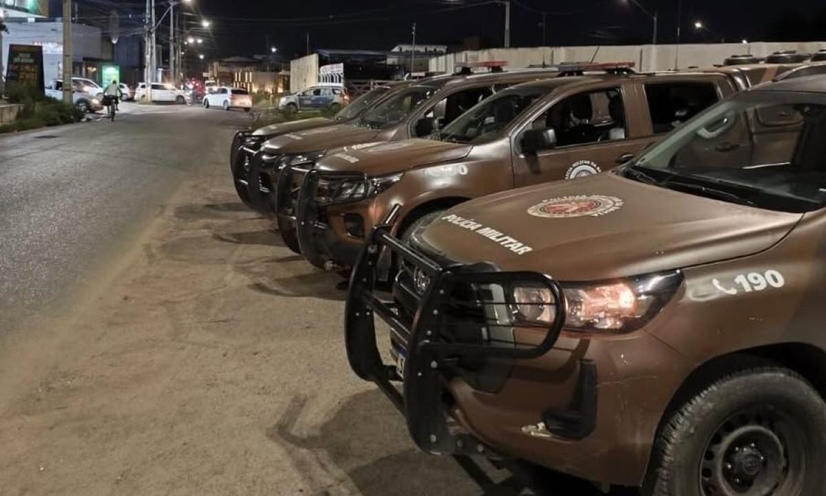 policiamento no bairro Conceição