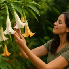 Como cultivar a trombeta dos anjos e ter flores gigantes e perfumadas