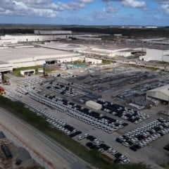 Fábrica da BYD em Camaçari BA