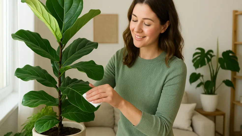 Ficus lyrata 6 segredos para folhas perfeitas e crescimento rápido