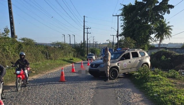 Homicídio no bairro Aviário Homicídio no bairro Aviário