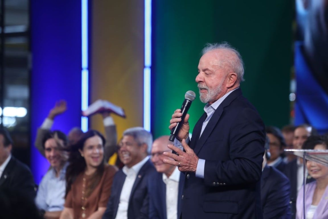Lula na inauguração da BYD