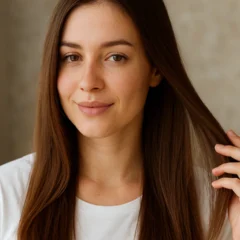 Máscara de maisena o segredo das lisas naturais para cabelo alinhado o dia inteiro