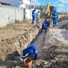 Obra Esgotamento Sanitário_Riachão do Jacuipe_outubro 2025