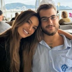 Patrícia Poeta e o filho Felipe Poeta