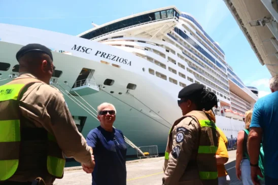 Operação Navio: mais de quatro mil turistas são recepcionados pela polícia em Salvador
