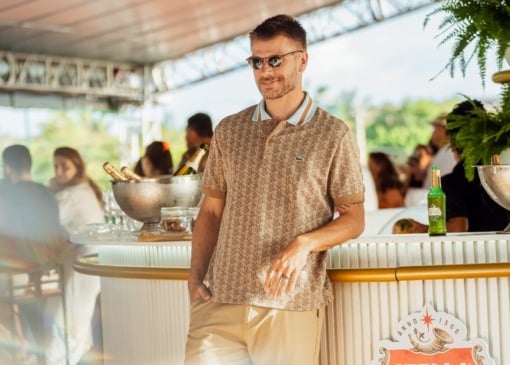 Rodrigo Hilbert na Costa do Sauipe