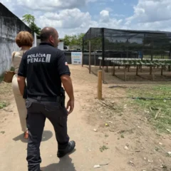 Secretária realiza visita técnica ao Conjunto Penal Feminino de Feira de Santana