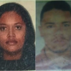 Thayna Soares e Vitor Emanuel Galdino - casal morto no Papagaio