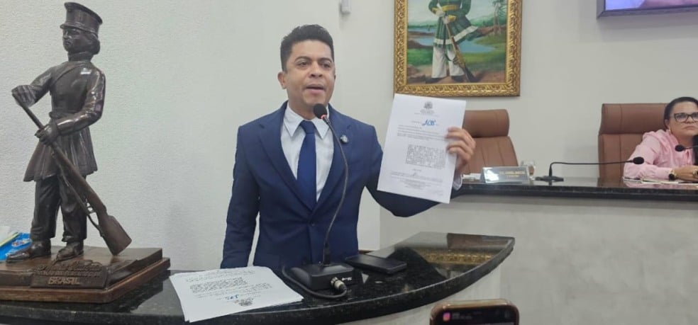 Ismael Bastos, vereador de Feira de Santana pelo PL | Foto: Paulo José / Acorda Cidade 