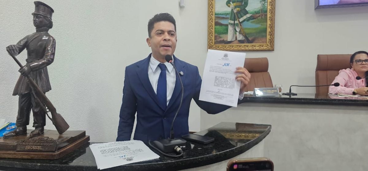 Ismael Bastos, vereador de Feira de Santana pelo PL | Foto: Paulo José / Acorda Cidade 