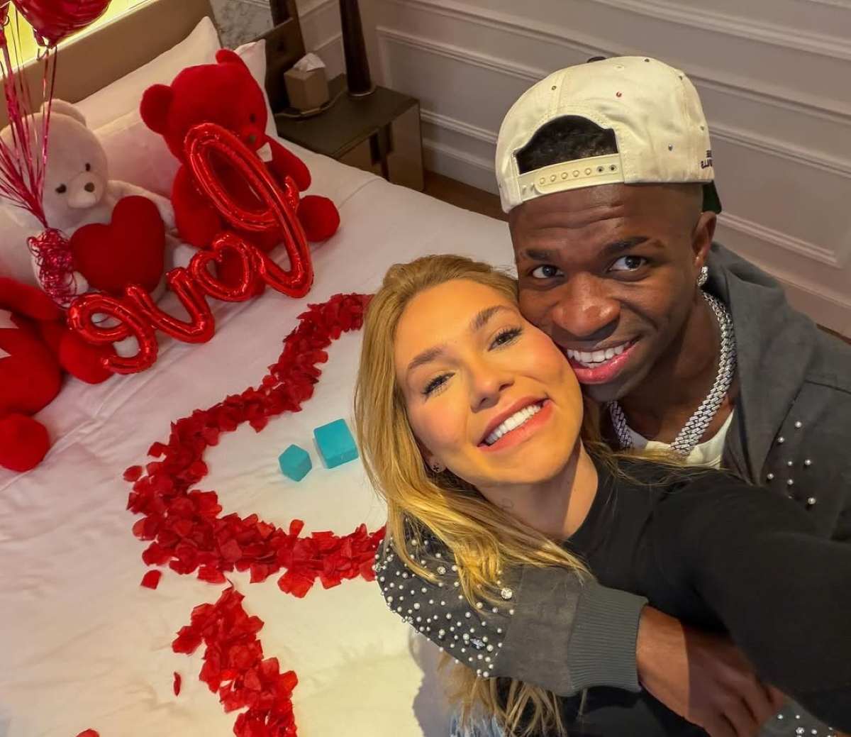 Vini Jr. e Virginia Fonseca Vini Jr. e Virginia Fonseca