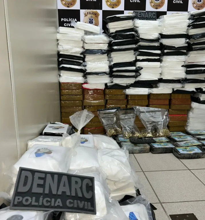 Polícia apreende 250 quilos de drogas que saíram de São Paulo com destino a Vitória da Conquista