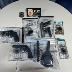 armas polícia prende armeiro