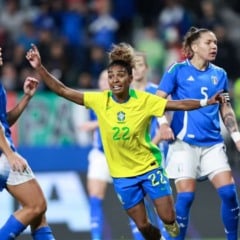 Brasil vence Itália em amistoso feminino