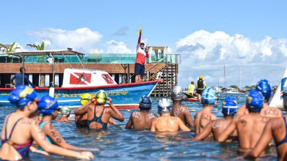 Mais uma etapa do Campeonato Baiano de Águas Abertas é realizada neste sábado (11) em Salvador