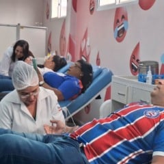 Clássico pela Vida: Bahia e Vitória se unem em disputa solidária com doação de sangue no Hemoba